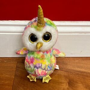 ‎Ty Beanie Boo 'Enchanted' the Unicorn Owl (6 inch)